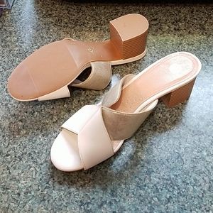 Sandals  Debi Cream and Warm Gold 9